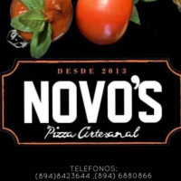 Novo's Pizza food