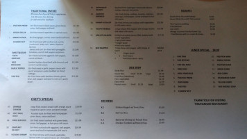 Thaitanium menu