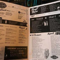 The Fillmore Pub menu