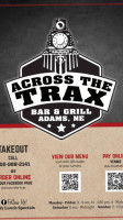 Across The Trax Grill inside