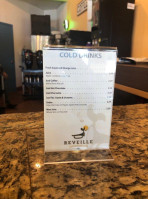 Reveille Cafe menu