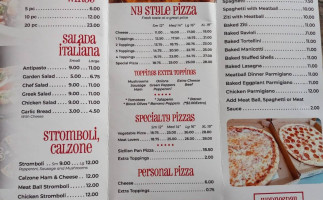 Little Italy Pizza Subs menu