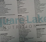 Square Lake Nutrition menu