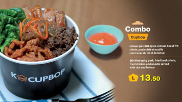 K-cupbop food
