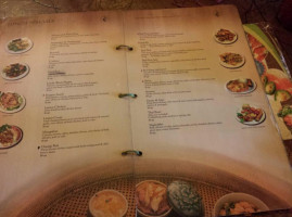Dangs Thai Restaurant menu