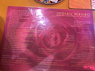 Indian Mango menu