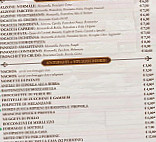 La Galleria Del Gusto menu