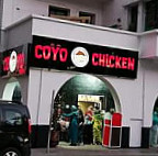 Coyo Chicken outside