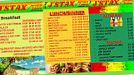 Jstax Jamaican Cuisine menu