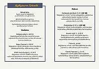 Ravintola Kommodori menu