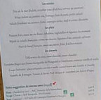 Restaurant Le Vauquelin menu