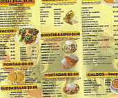 Taqueria El Toreo menu