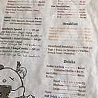 Ok Cafe Vanderhoof Museum menu
