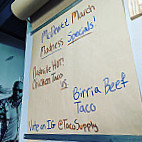 Mcdevitt Taco Supply menu