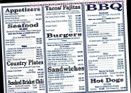 The Old Drive-in menu