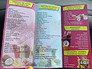 La Michoacana Paleteria menu