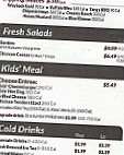 Wayback Burgers menu