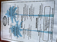 Costa Azul Coronado menu