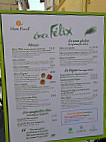 Chez Felix menu