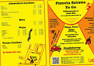Pizzeria Salerno To Go Diez menu