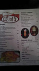 Asiel's menu