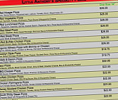 Little Anthony's Pizza Grille menu