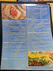 Blue Burd Cafe. menu