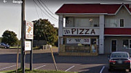 J.r's Pizza Dairy outside