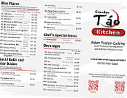 Grandpa Tao Kitchen menu