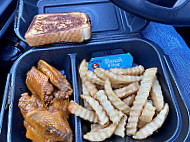 Zaxby's Chicken Fingers Buffalo Wings inside