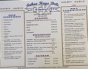 Tahoe Keys Deli menu