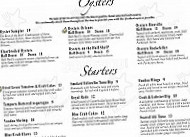 Half Shell Oyster House menu