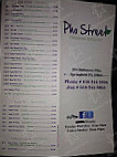 Pho Street menu