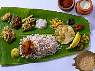 Majestic Banana Leaf food