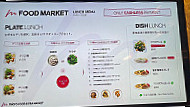 Micro Food Idea Market menu