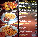 Sadi Tandoori Taj Indian Takeaway and Restaurant menu
