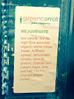 Green Carrot Juice Company Osborne Village menu