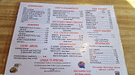 Mt Ida Cafe menu