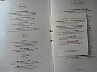 Vino Olivo menu