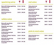 The Social Restaurant & Bar menu
