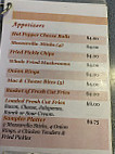 Shorty’s Place And Grill menu