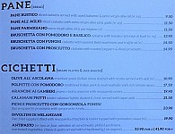 Spaghetti House menu