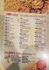 Plaza Maya menu