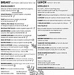 The Croft House Town Kitchen & Bar menu