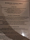 Redrock Canyon Grill Norman menu