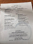 Uptown Bar Restaurant menu