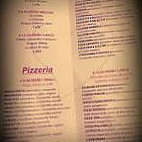 Pizzeria La Rocca menu