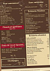 L'Alcyone menu