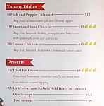 Crazy Panda menu