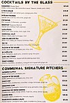 Communal Bar & Eat House menu